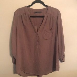 Plum blouse